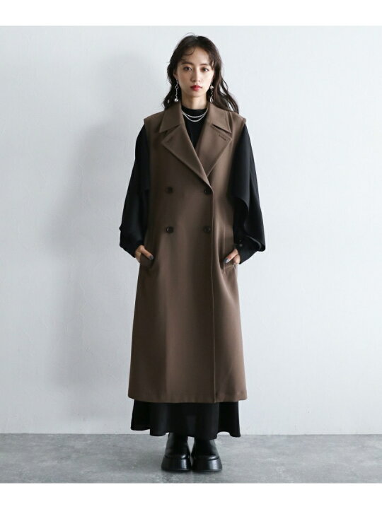 楽天市場】【SALE／29%OFF】(W)デザインロングベスト HARE ハレ 