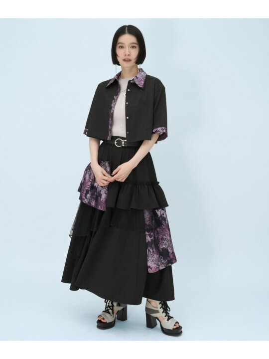 楽天市場】【SALE／20%OFF】ラメアートジャガードショートシャツ HARE 