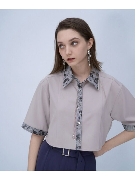 楽天市場】【SALE／20%OFF】ラメアートジャガードショートシャツ HARE 