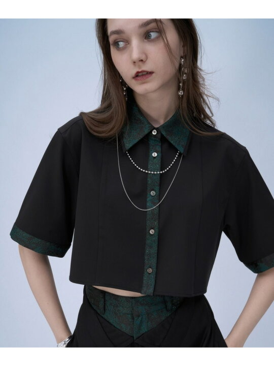 楽天市場】【SALE／20%OFF】ラメアートジャガードショートシャツ HARE 