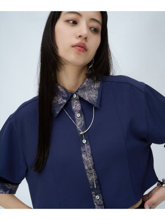 楽天市場】【SALE／20%OFF】ラメアートジャガードショートシャツ HARE 