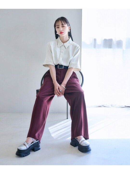 HARE ハレ トロミシャツ＆パンツ セットアップ ブルー 専用 