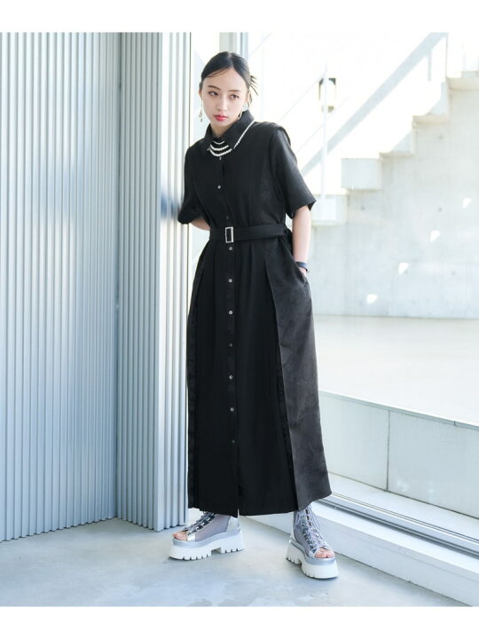 楽天市場】【SALE／22%OFF】ジャガードキリカエタックワンピース HARE 