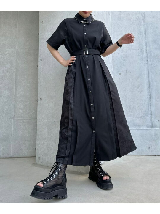 楽天市場】【SALE／22%OFF】ジャガードキリカエタックワンピース HARE 