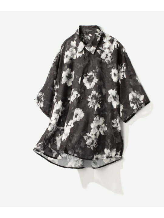 楽天市場】【SALE／27%OFF】フラワージャガードシアーシャツSS HARE 