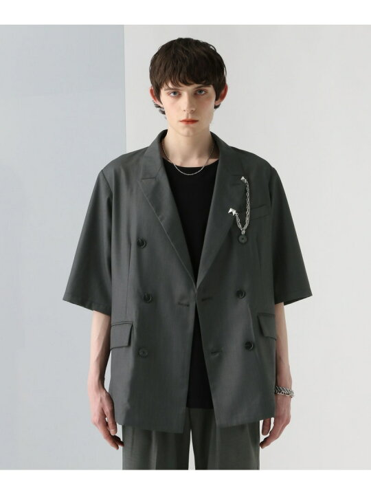 楽天市場】【SALE／50%OFF】メランジダブルジャケットSS HARE ハレ 