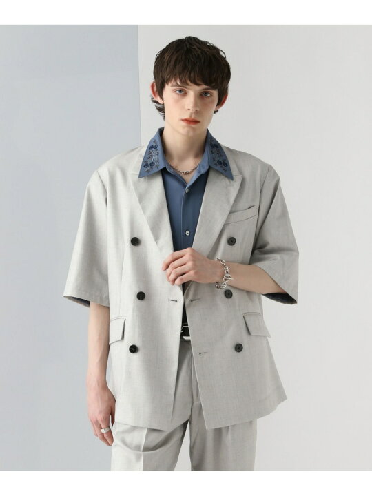 楽天市場】【SALE／50%OFF】メランジダブルジャケットSS HARE ハレ 