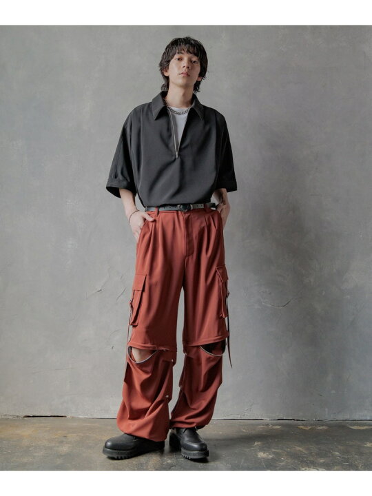 楽天市場】【SALE／50%OFF】2WAYベルトカーゴパンツ HARE ハレ 