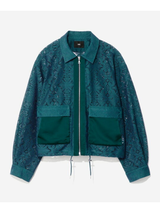 楽天市場】【SALE／50%OFF】フラワーレースブルゾン HARE ハレ 