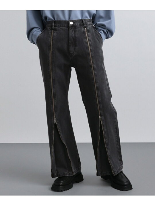 楽天市場】【SALE／20%OFF】(M)フロントZIPバギーデニム HARE ハレ 