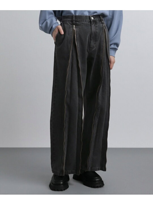 楽天市場】【SALE／20%OFF】(M)フロントZIPバギーデニム HARE ハレ 