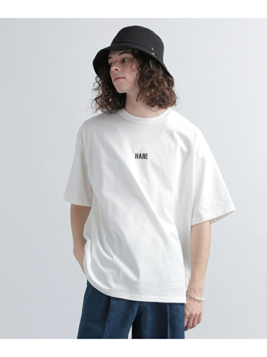 楽天市場】(M)HAREロゴカットソー/SS HARE ハレ トップス カットソー 