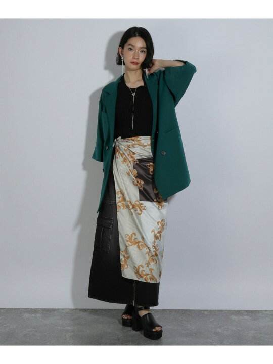 楽天市場】【SALE／18%OFF】トロミビッグジャケット HARE ハレ 