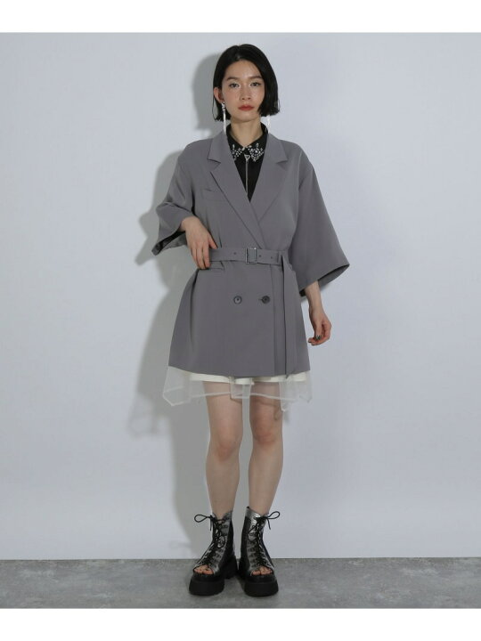 楽天市場】【SALE／18%OFF】トロミビッグジャケット HARE ハレ 