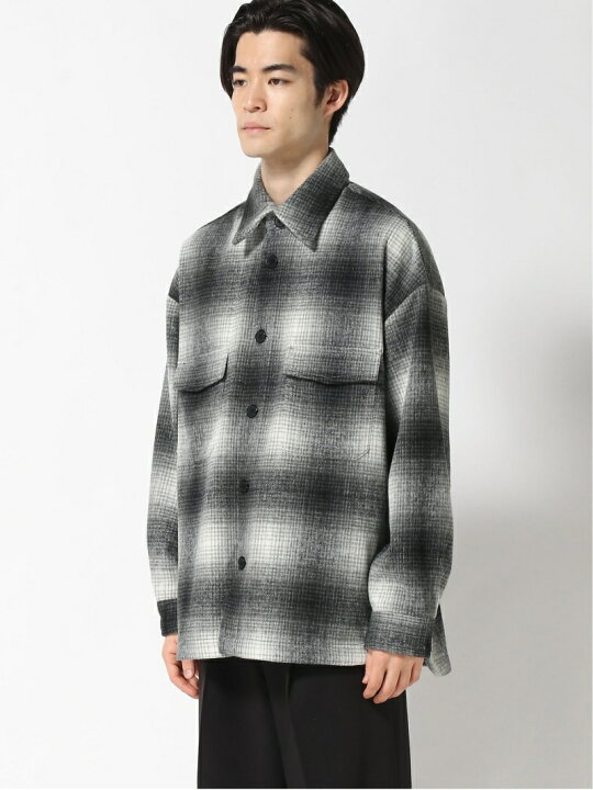 楽天市場】【SALE／50%OFF】(M)シャギーオンブレチェックSH HARE ハレ 