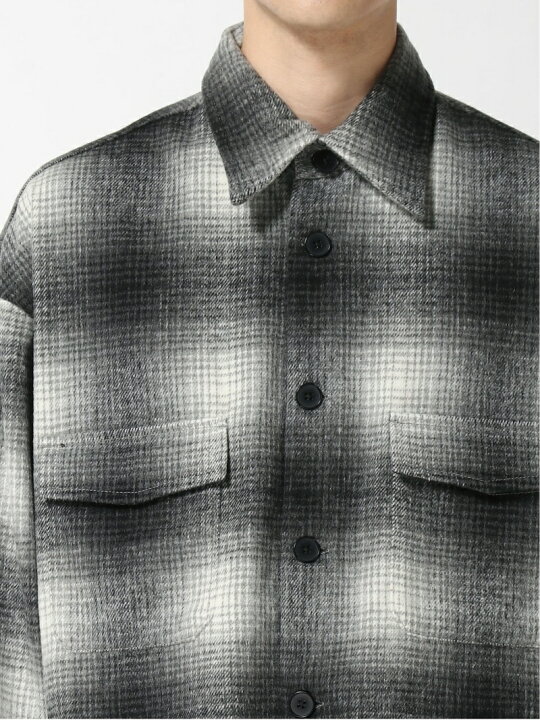 楽天市場】【SALE／50%OFF】(M)シャギーオンブレチェックSH HARE ハレ 