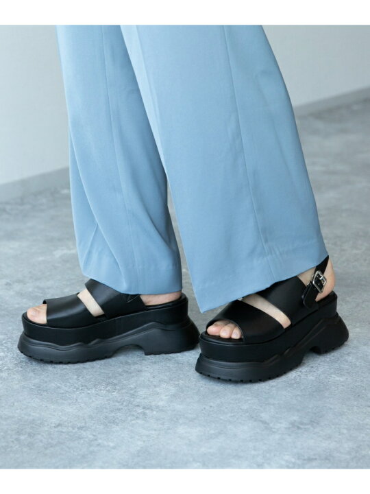 楽天市場】【SALE／30%OFF】(W)ボリュームソールサンダル HARE ハレ  