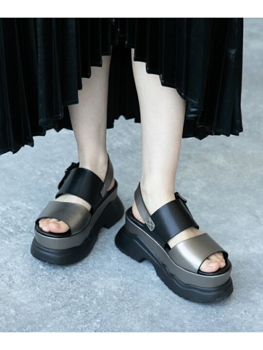 楽天市場】【SALE／30%OFF】(W)ボリュームソールサンダル HARE ハレ  