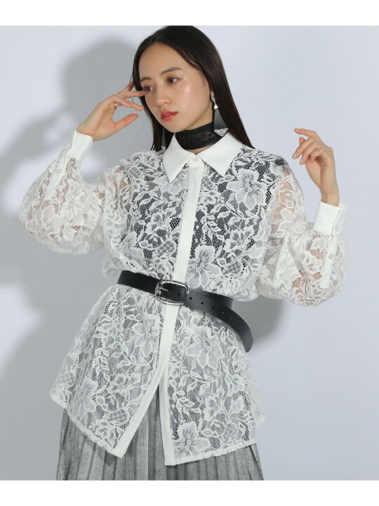 楽天市場】【SALE／20%OFF】レースガラシアーシャツ HARE ハレ