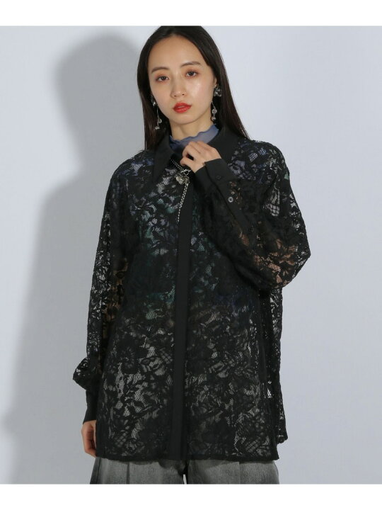 楽天市場】【SALE／20%OFF】レースガラシアーシャツ HARE ハレ 