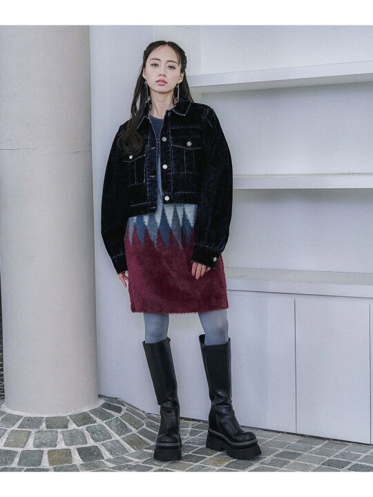 楽天市場】【SALE／50%OFF】フロッキーデニムジャケット HARE ハレ 