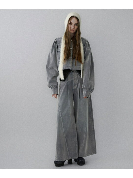 楽天市場】【SALE／50%OFF】フロッキーデニムジャケット HARE ハレ 