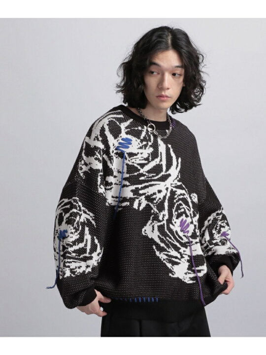 楽天市場】【SALE／18%OFF】(M)ハンドステッチFフラワーニット HARE 