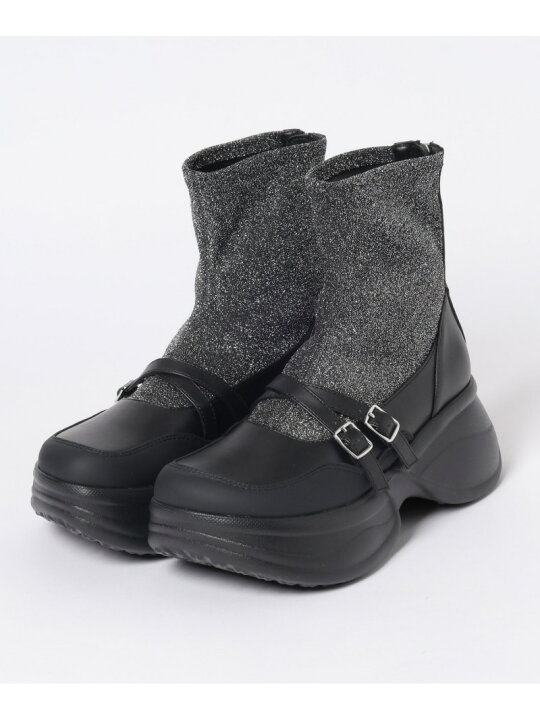 楽天市場】【SALE／40%OFF】ラメソックスデザインブーツ HARE ハレ 