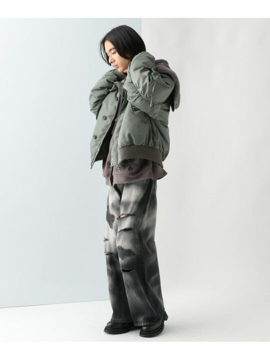 楽天市場】コンパクトN-2Bジャケット HARE ハレ ジャケット・アウター 