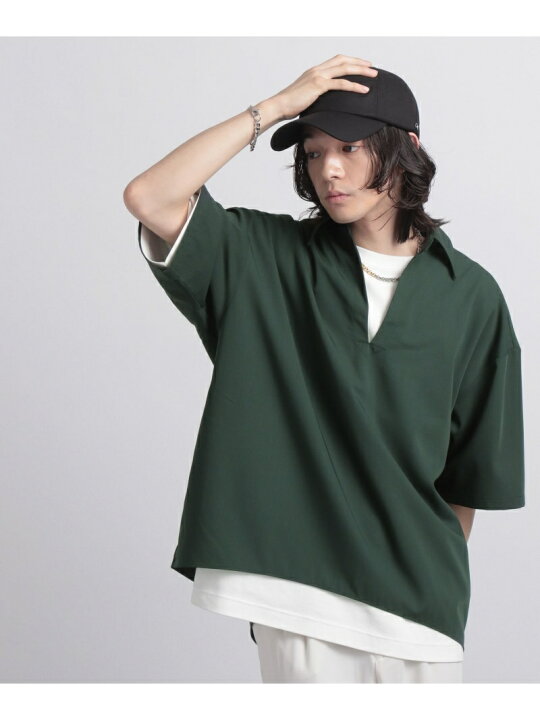 楽天市場】【SALE／50%OFF】(M)ドレープスキッパーSH HARE ハレ 