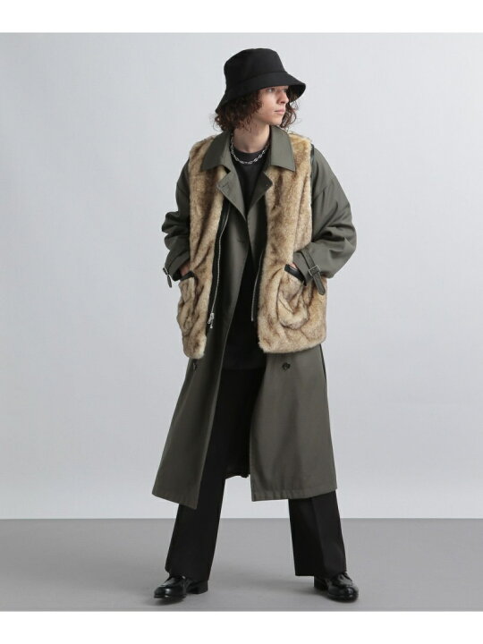 楽天市場】【SALE／30%OFF】(M)2Pベスト/トレンチRコート HARE ハレ 