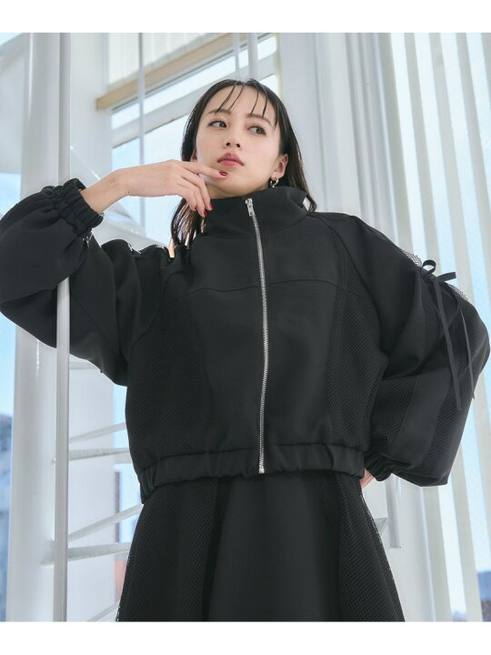 楽天市場】メッシュレイヤースタンドブルゾン HARE ハレ ジャケット 