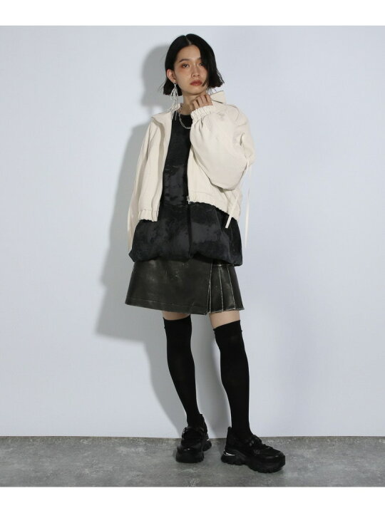 楽天市場】メッシュレイヤースタンドブルゾン HARE ハレ ジャケット 
