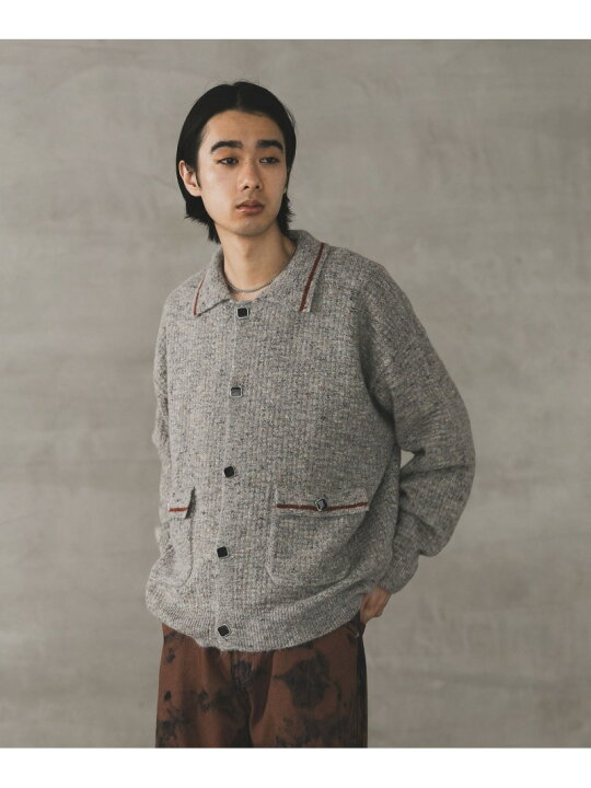 楽天市場】【SALE／29%OFF】メランジニットシャツカーディガン HARE 