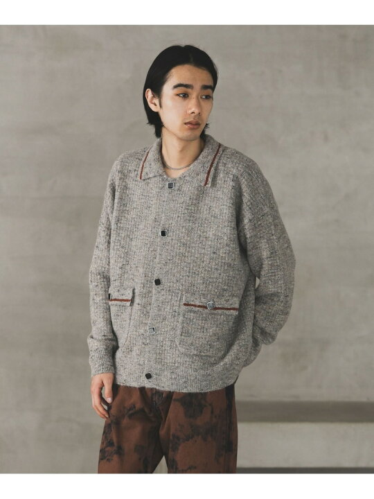 楽天市場】【SALE／29%OFF】メランジニットシャツカーディガン HARE 