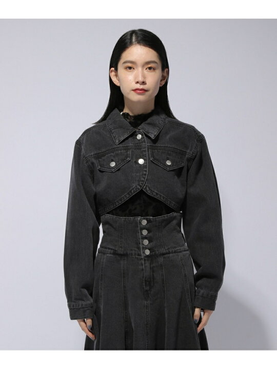 楽天市場】【SALE／30%OFF】(W)デニムボレロJKT HARE ハレ ジャケット 