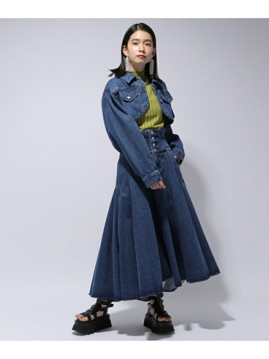 楽天市場】【SALE／30%OFF】(W)デニムボレロJKT HARE ハレ ジャケット 