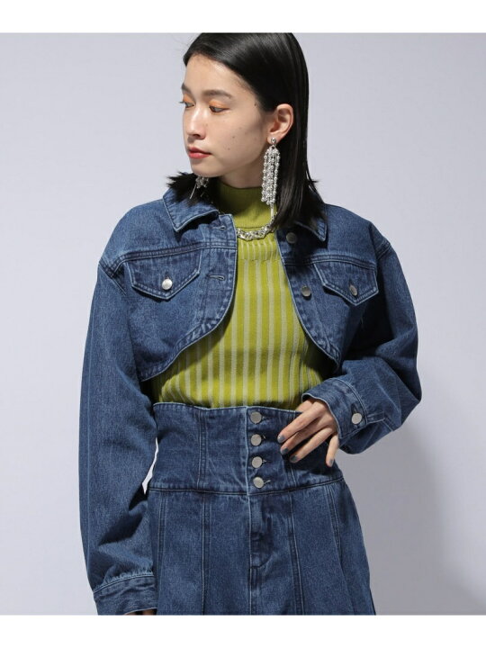 楽天市場】【SALE／30%OFF】(W)デニムボレロJKT HARE ハレ ジャケット 