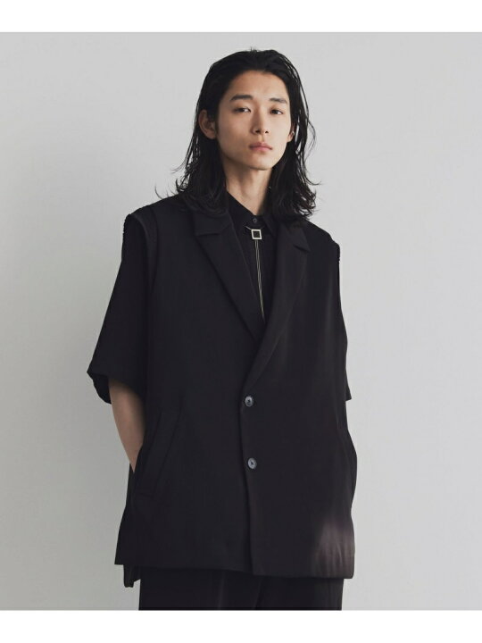 楽天市場】【SALE／50%OFF】(M)トロミサイドスリットジレ HARE ハレ 