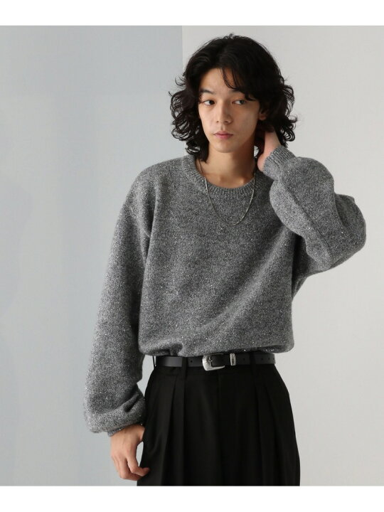楽天市場】【SALE／11%OFF】ラメスパンコールニットプルオーバー HARE 