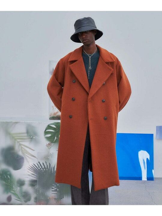 楽天市場】【SALE／50%OFF】(M)W/ダブルブレストコート HARE ハレ 