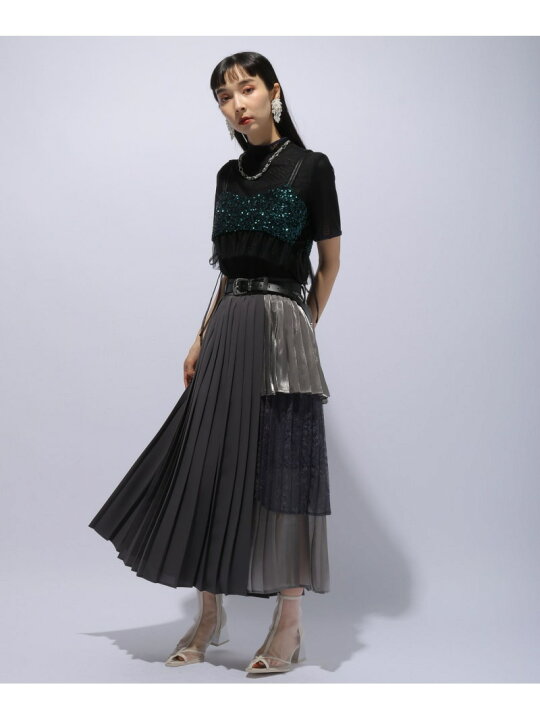 楽天市場】【SALE／22%OFF】イソザイプリーツスカート HARE ハレ 