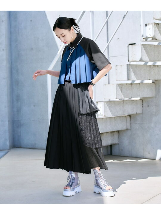 楽天市場】【SALE／22%OFF】イソザイプリーツスカート HARE ハレ 
