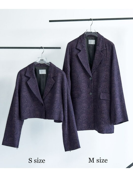楽天市場】【2サイズ展開】VINTAGEジャガード2WAYジャケット HARE ハレ 