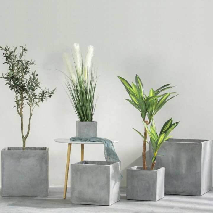 楽天市場】【訳あり】アウトレット 半額 植木鉢 43x43x43cm 観葉植物鉢  