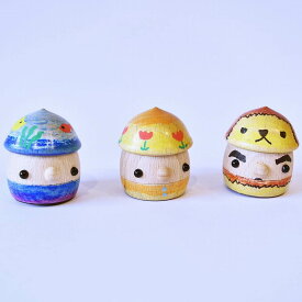 こまむぐ　どんぐり　工作キット　どんぐり帽子　木製　木　知育玩具　日本製　国産　工作　オリジナル　 0歳 　1歳 　2歳　 3歳　誕生日　3歳誕生日プレゼント　ギフト　プレゼント　ラッピング　男の子　女の子　かわいい