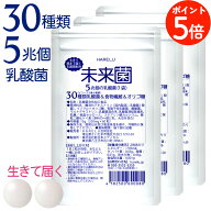 ＼ポイント5倍 18日限定／乳酸菌 サプリ ビフィズス菌 30種類 5兆個 30日分×3袋 腸内フローラ プロバイ…