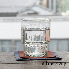 【10％OFFクーポンあり】shesay リューズガラス クーレライン タンブラー デリカット（S）【リューズガラス】シセイ 食器 タンブラー コップ カップ 再生ガラス 透明 お洒落 shesay shezzz【ギフト袋　対象】