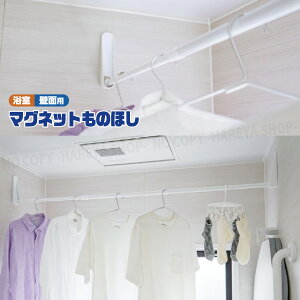 マグネットものほし チョイ干しHOSETA 浴室を物干しスペースに マグネットの竿うけ 1箱2個入り タカラ産業