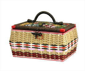 お裁縫箱 【限定特別価格】母の日 プレゼント 母 祖母 誕生日 贈り物 お祝い 敬老の日 クリスマス シニア ギフト 退職記念 昭和レトロ ソーイングボックス 実用的 大容量 ラッピング 期間限定 日本製 手作り 職人 ソーイングバスケット 一生もの